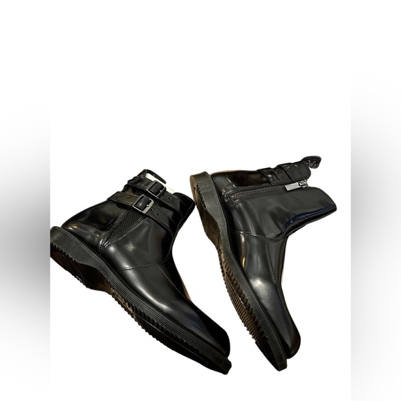 Dr. Martens Flora II Buckle Boots - Picture 4 of 10